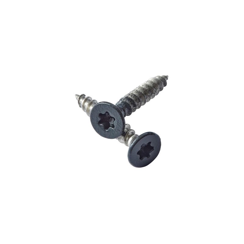 Wimex Coverskrue Sort  Ral 7021m        40 Mm  50 Stk  Pr  Pakke