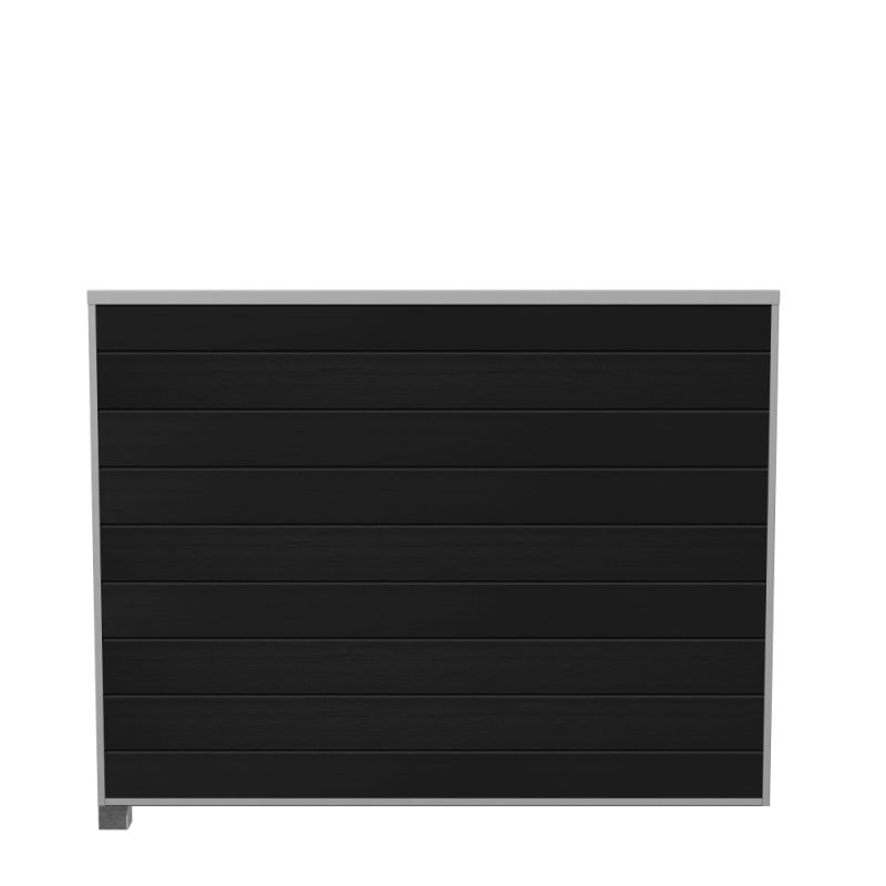 Wimex Fag Livø Prime T140  -profil Wpc Matsort Galv  Stolpe  -skinne 1400   1893 Mm