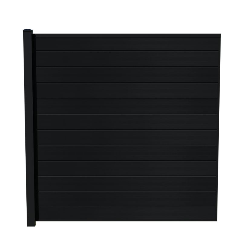Wimex Fag Livø Prime T180  -profil Wpc Matsort Pulverlak Stolpe 1800   1893 Mm