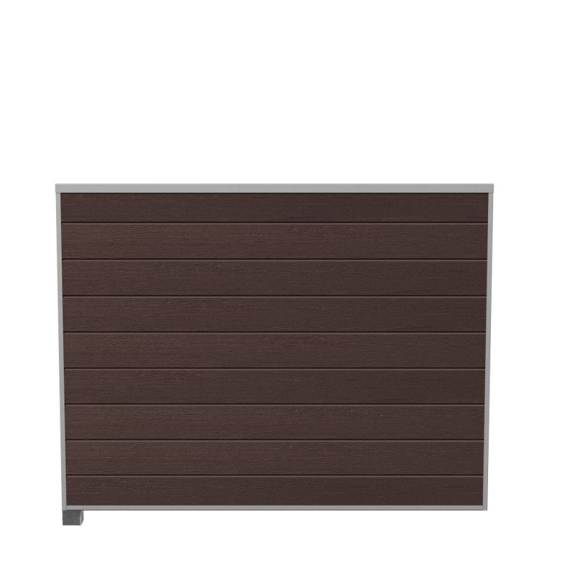 Wimex Fag Livø Prime T140  -profil Wpc Matumber Galv  Stolpe  -skinne 1400   1893 Mm