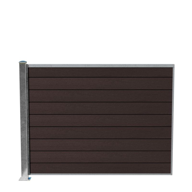 Wimex Fag Livø Prime T140  -profil Wpc Matumber Galv  Stolpe   Fod 1400   1893 Mm