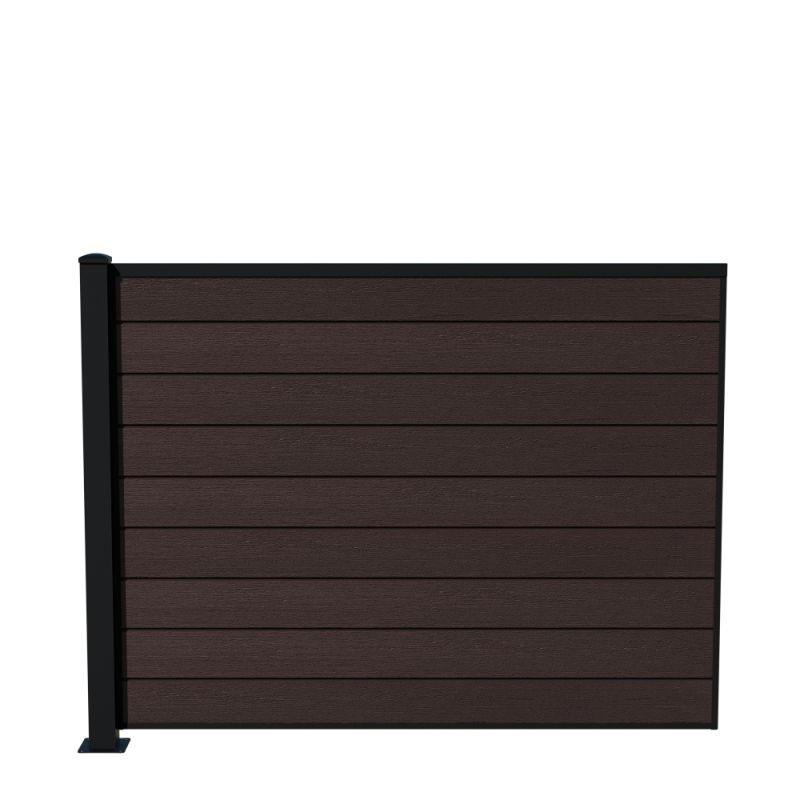 Wimex Fag Livø Prime T140  -profil Wpc Matumber Pulverlak Stolpe    Fod 1400   1893 Mm