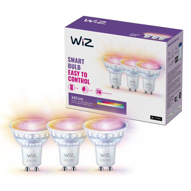 Wiz Multipack Color Gu10 50w 929002448433