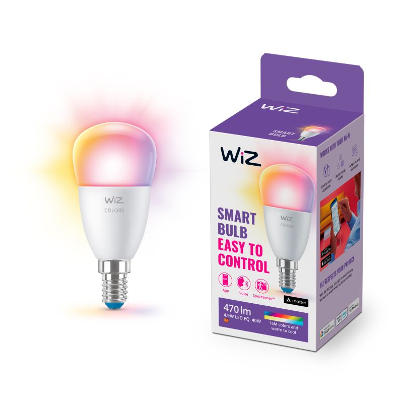 Wiz Pære Farvet E14 40w 929003499701