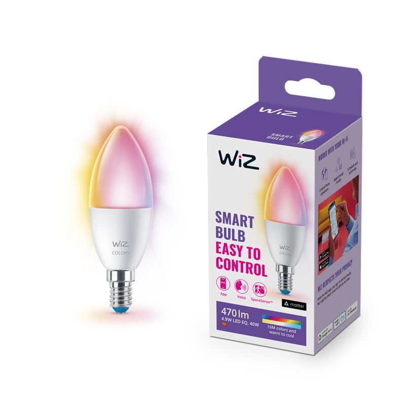 Wiz Pære Farvet E14 40w 929002448802