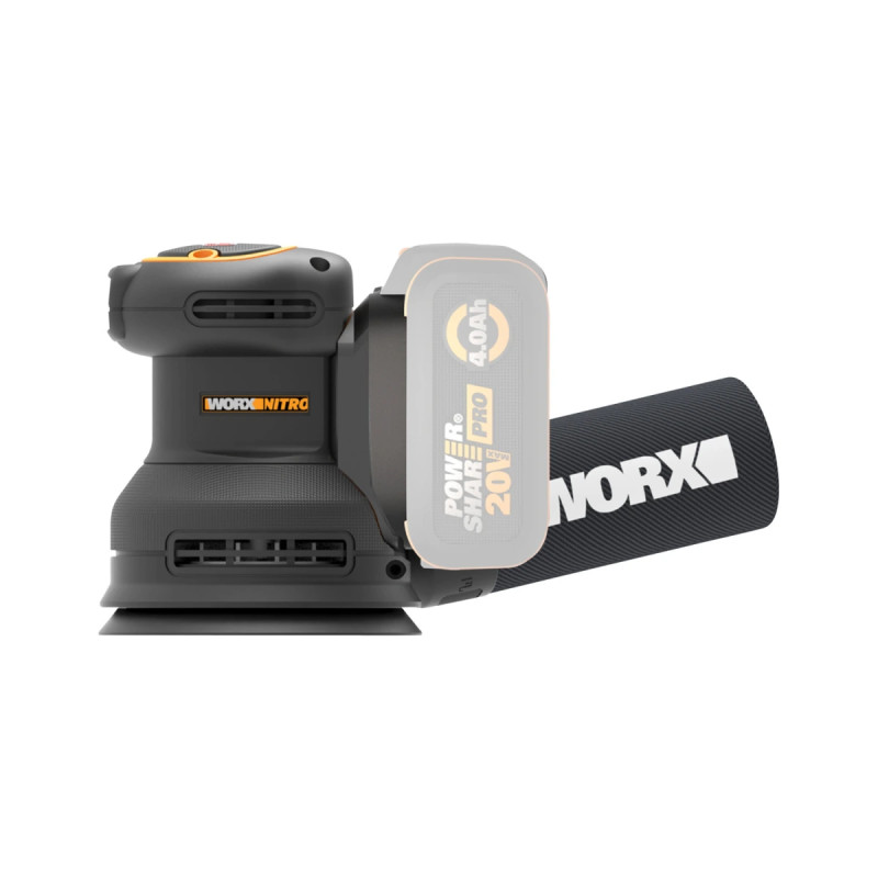 Worx 20v Excentersliber   Wx823