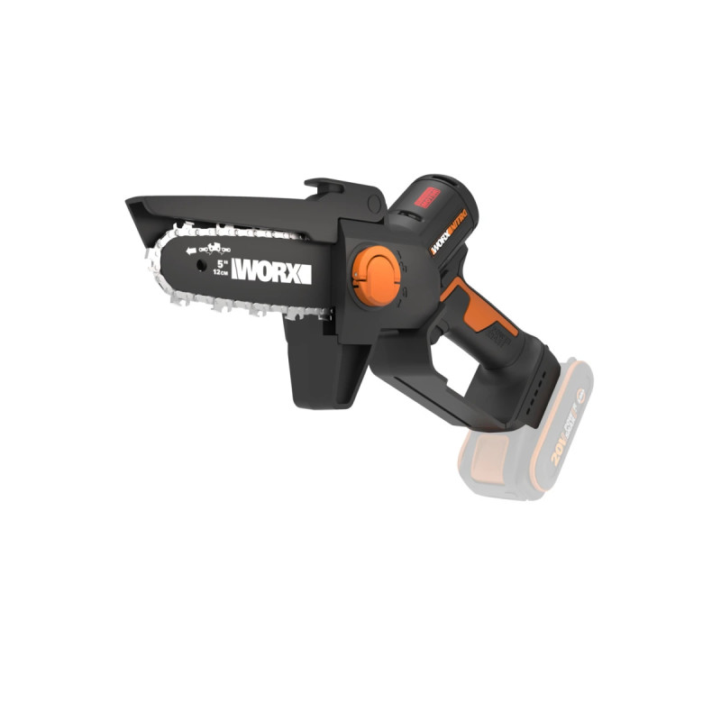 Worx 20v Mini Nitro Kædesav 12 Cm   Solo   Wg325e