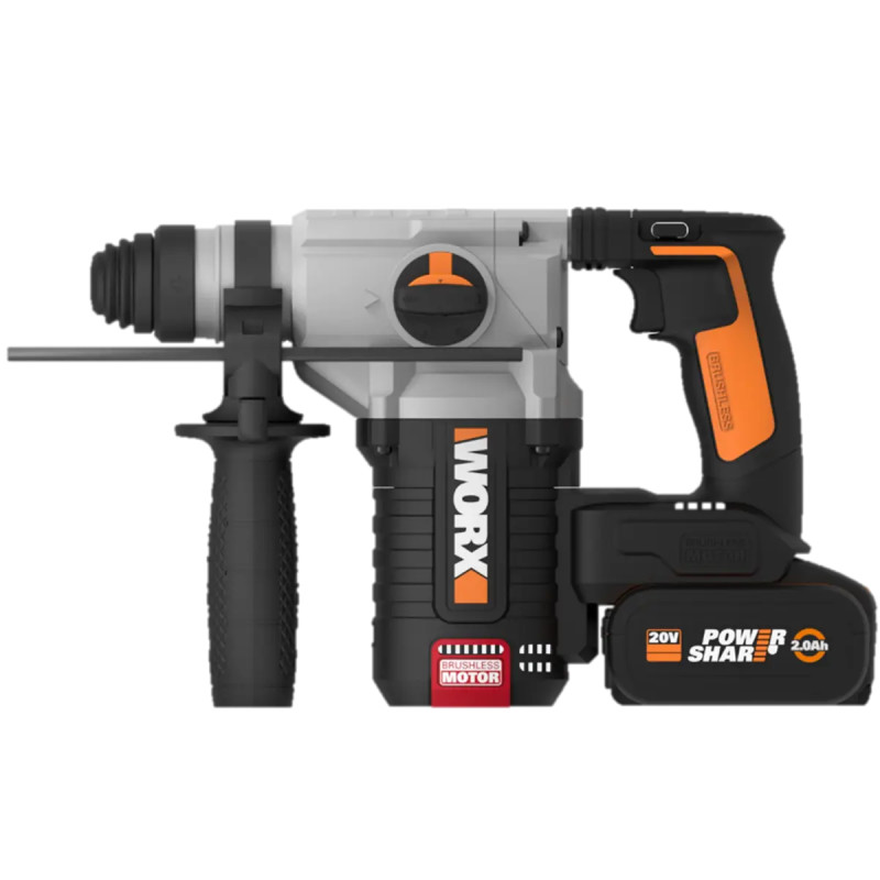 Worx 20v Powershare Borehammer   Solo   Wx383