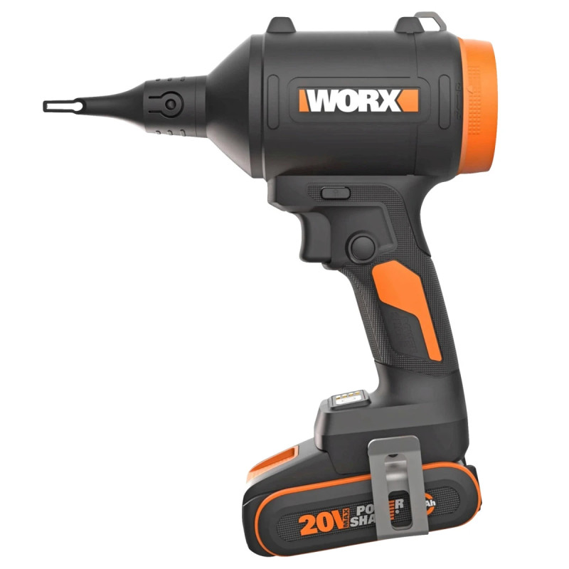 Worx 20v Støvblæser   Solo   Wx099