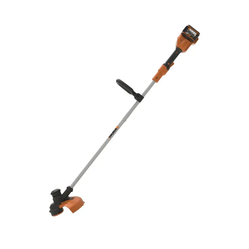 Worx 2x20v Græstrimmer  33cm  2x2 0ah   Lader Wg183e