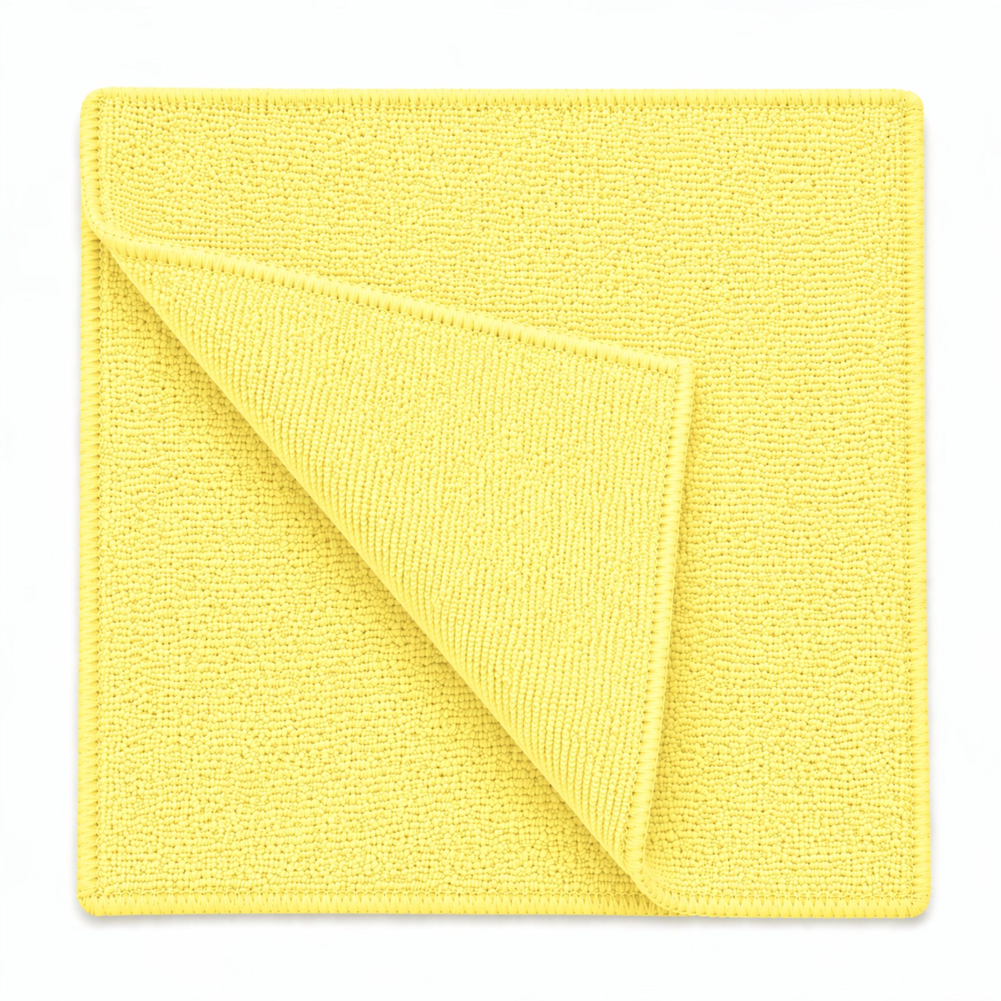40x40cm Mikrofiberklud  Gul   10 Stk