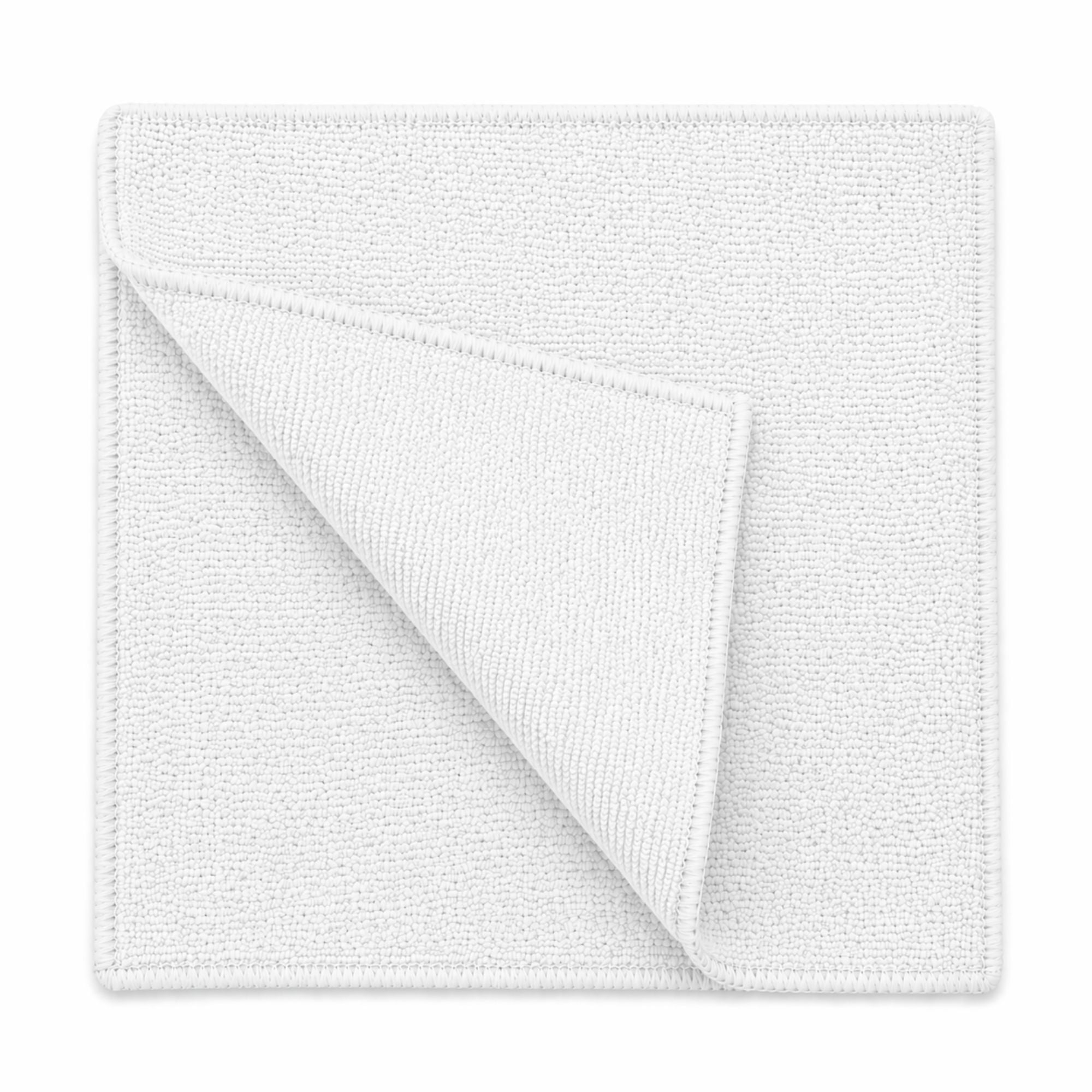 40x40cm Mikrofiberklud Hvid   10 Stk
