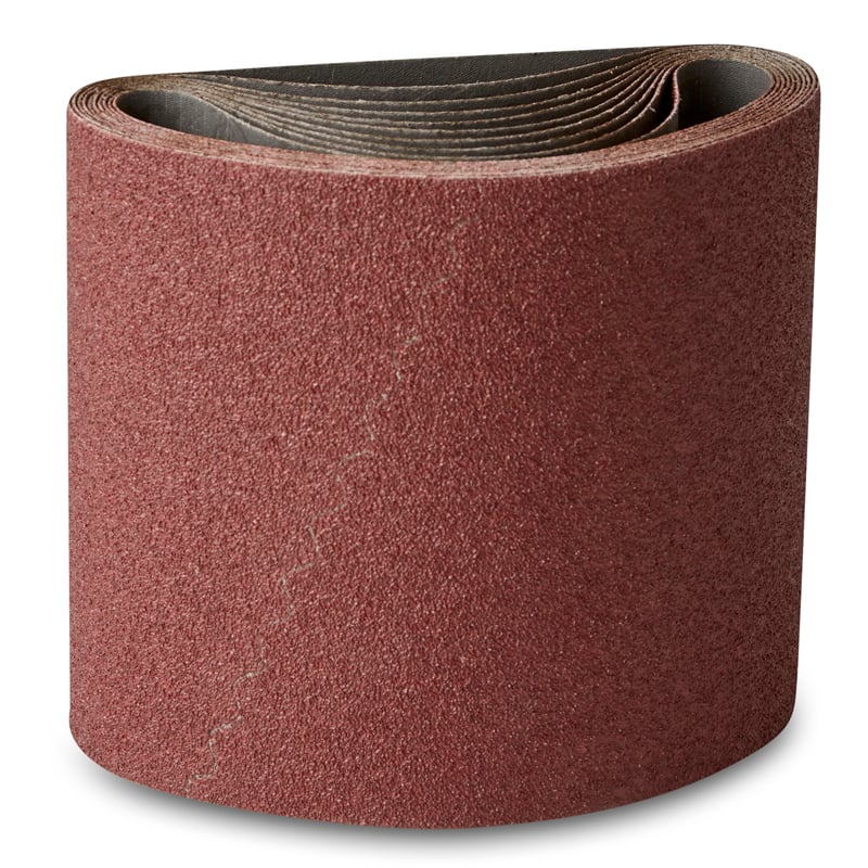 200x551mm Gulvslibebånd Rød 10 Stk   Korn P16