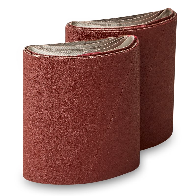 120x250mm 10 Stk  Lærreds Slibebånd 10 Stk  Korn P60